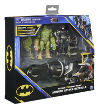 Batman véhicule et figurines - Batman vs Swamp Thing Armory Attack Batcycle-Côté gauche