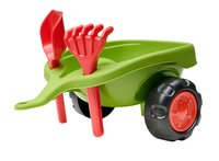 Falk Tracteur Trotteur Pousseur Claas avec remorque verte-Détail de l'article