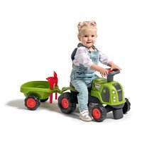 Falk Tracteur Trotteur Pousseur Claas avec remorque verte-Image 5