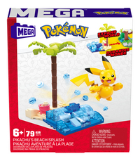 MEGA Construx Pokémon Adventure Builder - Pikachu aventure à la plage-Avant