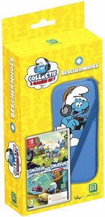 Nintendo Switch De Smurfen (Code in a Box) + Switch Beschermhoes