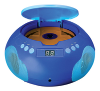Lenco draagbare radio/cd-speler SCD-620 blauw-Vooraanzicht