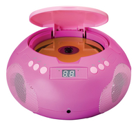 Lenco draagbare radio/cd-speler SCD-620 roze