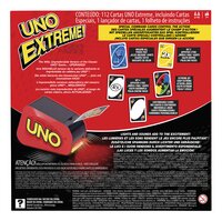UNO Extreme - Mattel Games - vernieuwde versie - Kaartspel-Achteraanzicht
