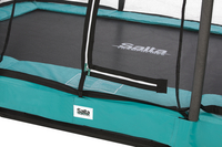 Salta trampoline enterré avec filet de sécurité Comfort Edition Ground L 3,05 x Lg 2,14 m vert-Détail de l'article