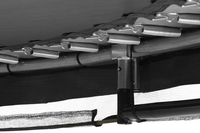 Salta inbouwtrampoline met veiligheidsnet Comfort Edition Ground Ø 3,05 m zwart-Artikeldetail