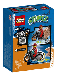 LEGO City 60311 Vuur stuntmotor-Achteraanzicht