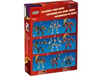 LEGO Ninjago 71806 Le robot élémentaire de la terre de Cole-Arrière