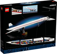 LEGO Icons Le Concorde 10318-Arrière