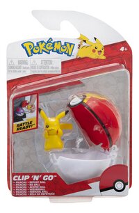 Pokémon Clip 'N Go Wave 10 Pikachu + Bis Ball