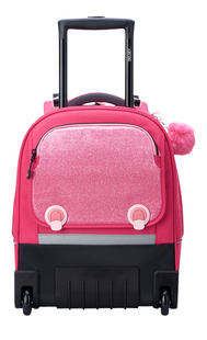 Delsey trolley-rugzak Pink Paill