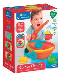 baby Clementoni Colour Fishing pêche, joue et apprends-Côté gauche