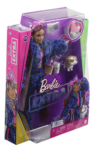Barbie mannequinpop Extra - Blue Leopard Track Suit-Linkerzijde