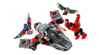 LEGO Marvel Captain America vs Hulk rouge 76292-Avant
