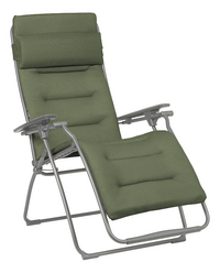 Lafuma chaise longue Futura Be Comfort vert olive-Côté gauche