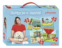 4-in-1 meegroeipuzzel Samson & Marie 2