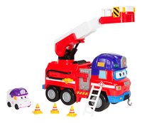 Super Wings brandweerwagen Rescue Riders en Dizzy-Artikeldetail