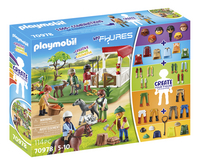 PLAYMOBIL My Figures 70978 Le ranch