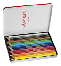 Caran d'Ache crayon de couleur Swisscolor Aquarelle - 18 pièces-Détail de l'article