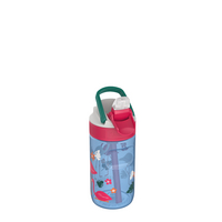 Kambukka Drinkfles Lagoon Blue Flamingo 400ml-Linkerzijde