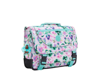 Kipling Cartable Aqua Blossom-Côté gauche