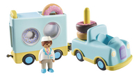 PLAYMOBIL 1.2.3 71325 Donut truck-Vooraanzicht