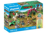 PLAYMOBIL Set de jeu Dinos Station de recherche avec dinosaures 71523