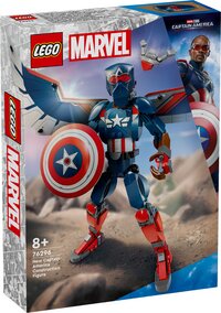 LEGO Marvel Figurine du nouveau Captain America à construire 76296