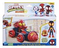 Marvel voiture Spidey et ses Amis Extraordinaires Web-Spinners Miles avec Roto-foreuse