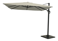 Platinum parasol suspendu Coolfit aluminium 3 x 3 m blanc
