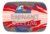 Boîte à tartines Among Us Emergency Meeting-commercieel beeld