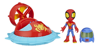 Marvel voiture Spidey et ses Amis Extraordinaires Web-Spinners Spidey avec Roto-Glisseur-commercieel beeld