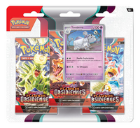Pokémon JCC pack de 3 boosters Écarlate et Violet Flammes Obsidiennes - Tomberro