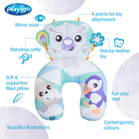 Playgro activiteitenkussen Polar Pals Tummy Time Activity Pillow-Artikeldetail