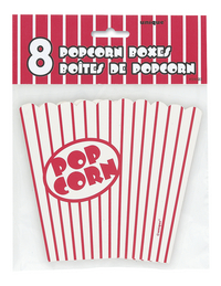 Popcorn zakjes - 8 stuks-Vooraanzicht