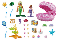 PLAYMOBIL Set de jeu Gift Set Fête d'anniversaire sirène 71446-Détail de l'article