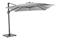 Ocean parasol suspendu Sevilla Smoke aluminium 3 x 3 m gris