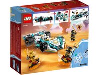 LEGO Ninjago La voiture de course Spinjitzu : le pouvoir du dragon de Zane 71791-Arrière