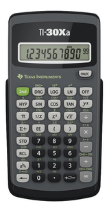 Texas Instruments calculatrice TI-30XA