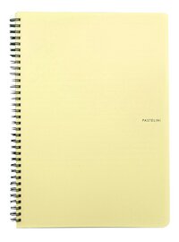 Cahier de notes A4 Pastelini Yellow