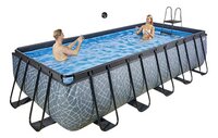 EXIT piscine avec filtre à cartouche L 5,4 x Lg 2,5 x H 1,22 m Stone-Image 1