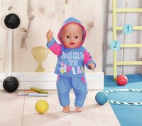 BABY born joggingpak blauw - 43 cm-Afbeelding 3