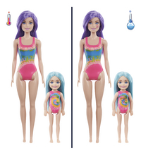 Barbie Color Reveal Tie-Dye Fashion Maker met 2 poppen-Artikeldetail