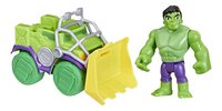 Speelset Spidey en zijn Geweldige Vriendjes - Hulk Smash Truck-Vooraanzicht