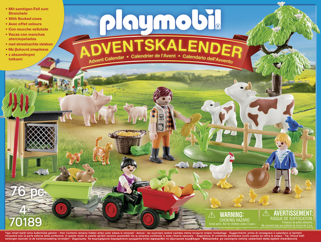 Afbeelding van PLAYMOBIL 70189 Adventskalender De boerderij from DreamLand