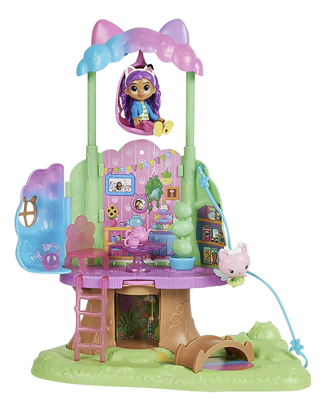 Speelset Gabby's poppenhuis Kitty Fairy's Garden Treehouse