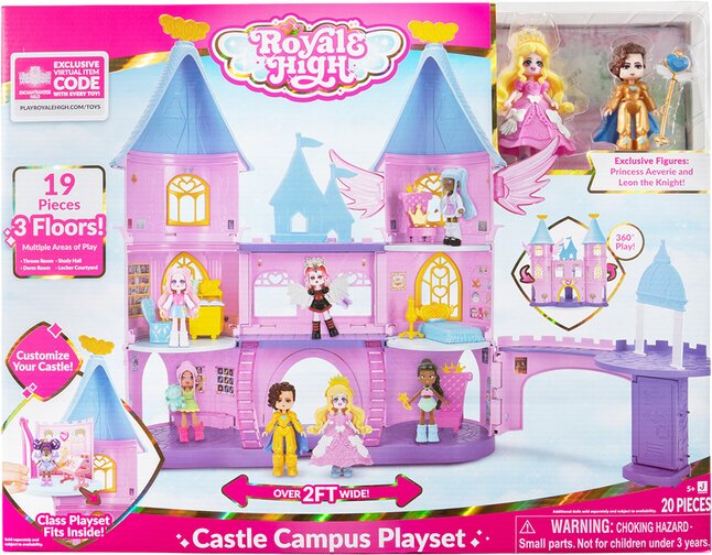 Set de jeu Figure Royale High Castle Campus