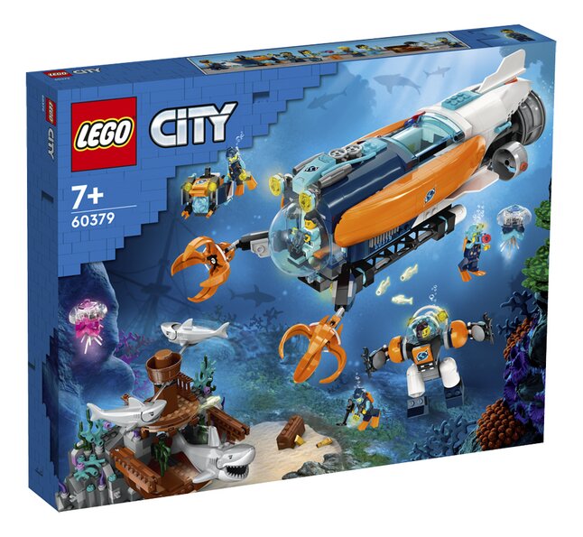 LEGO City 60379 Duikboot voor diepzeeonderzoek