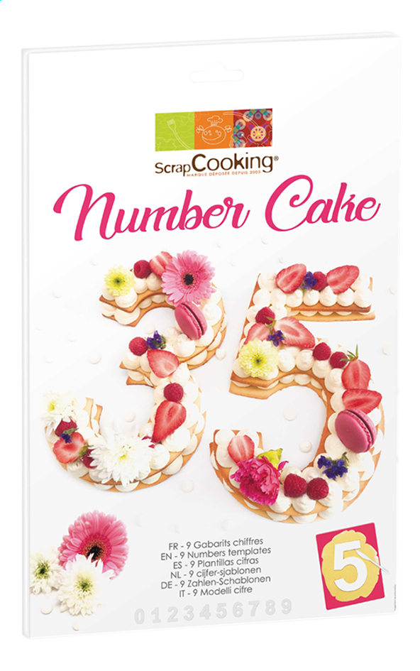 ScrapCooking Number Cake