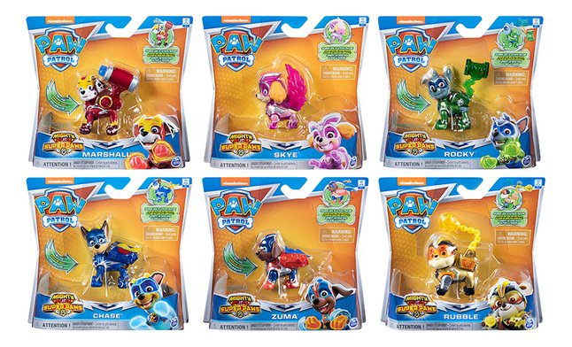 paw patrol mighty pups action pack